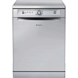 Hotpoint FDEB10010P Full Size 13 Place Dishwasher in White